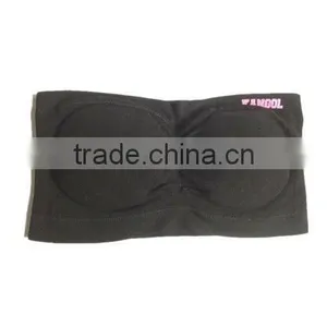 Seamless Strapless Tube Bra With Cup thumbnail-1