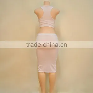 2016 Summer Skirts Ladies And Shirts For Women Cheap Two-Piece Dress Set thumbnail-4