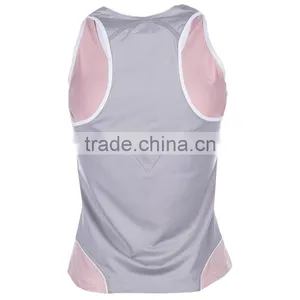 Custom Tennis/gym Vest/ Tank Top/singlet for Women thumbnail-2