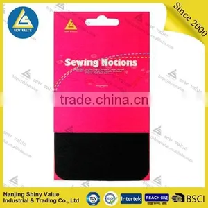 Black Color Square Shape Daily Use Iron on Twill Patches thumbnail-1