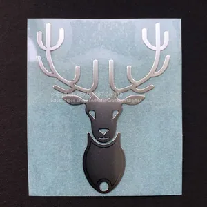 Custom Decorative Trademark Metal Nickel Stickers With Adhesive Glue thumbnail-4