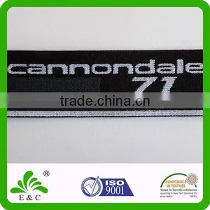Custom Jacquard Webbing Polyester Rubber Adjustable Elastic Strap thumbnail-1