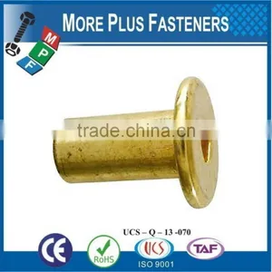 Made in Taiwan Bronze Standard Joint Nickel Black Phosphate Hex Drive Connector Cap Nut thumbnail-1