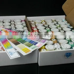 Popular 100% Polyester Embroidery Thread thumbnail-1