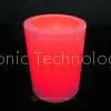 Electronic Red Plastic 4inch 6inch Plastic LED Candles With Timer 4.5V thumbnail-1