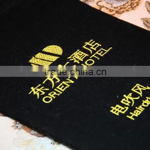 Hotel Hair Dryer Velvet Bag With Embroidery Logo thumbnail-3