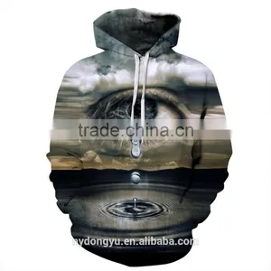 Deer in the Moon 3D Pinted Hoodies/sjm Unisex 3D Printed Sweatshirt Hoodies/hot Sell 3D Hoodies thumbnail-2