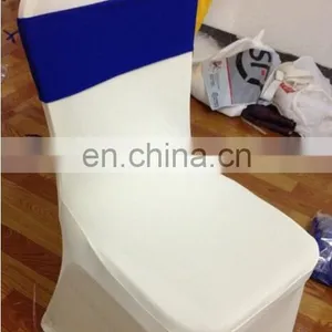 High Quality Satin Fabric Wedding Church Chair Covers thumbnail-2