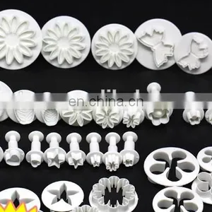 Fondant Cake Molds Kit , 10 Styles 33 Pcs Fondant Tools Fondant Tools Cake Decorating Cake Decorating Tools Fondant thumbnail-3