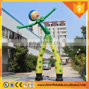 Two Legs Inflatable Clown Sky Dancer With Free Logos thumbnail-2