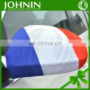 Custom Polyester Promotional Cover Sock Car Mirror Flag for Advertis thumbnail-5