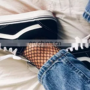 The South Korean Fishing Nets Socks Summer Harajuku Retro Hollow-out the Grid Mesh Sock Short Socks thumbnail-1