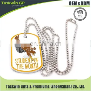 Cheapest Price Military Metal Dog Tag With Ball Chain thumbnail-6