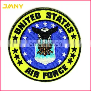 Custom Us Air Force Veteran Iron on Embroidered Military Patches for Sale thumbnail-1