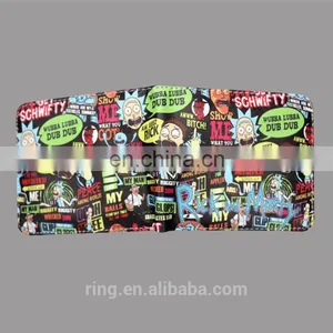 Coin Purse Anime Cartoon Wallet Rick And Morty Men Women's Wallets Gift Boy And Girl Purse With Coin Pocket thumbnail-2