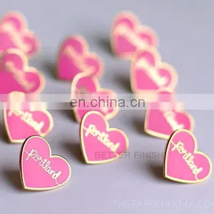 Custom Wholesale Cheap Price Metal Pin Badge in China thumbnail-2