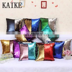 Custom Baby Bolster Pillow Sofa Sequin Cushion Covers thumbnail-1