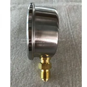 Mechanical Movement Bourdon Tube Glycerin Pressure Gauge thumbnail-3