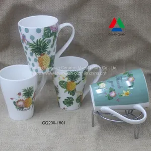 New Design Good Quality 11oz New Bone China Mug thumbnail-5