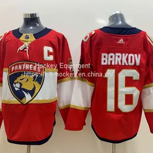 Florida Panthers #16 Barkov Red Jersey thumbnail-1