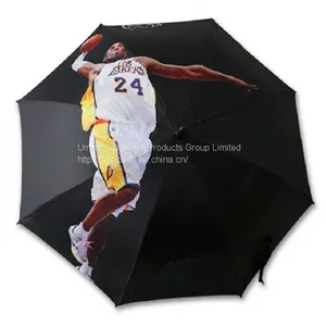 Creative Automatic Straight Bryant Memorial Advertising Golf Umbrella Can be Customization thumbnail-1