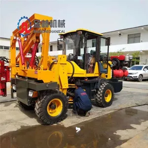 Pneumatic Pile Driver Road Guardrail thumbnail-3