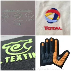 T-shirt Custom Logo Heating Hydraulic Embossing Press Machine thumbnail-1