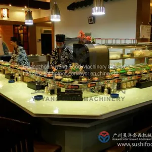 Conveyor Belt Sushi for System and Belt Conveyor With Beverage thumbnail-2