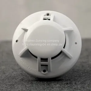 Hard Wired Fire Detector Photoelectric Smoke Detector Mains Smoke Alarm thumbnail-1