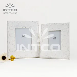 INTCO Rustic Distressed Finish Photo Frame for Table or Wall Decor 4×6 5×7 8×10 Inch thumbnail-5