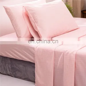 2020 Top Sale Water Wash Queen Bed 4PCS Set Bed Cover Black And White Printing Sheet Duvet Cover Set thumbnail-4
