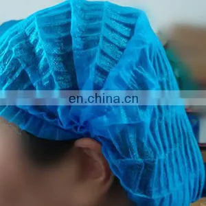 PP Non Woven Fabric Twist Cap Making Machine for Hospital,nurse,doctor thumbnail-2