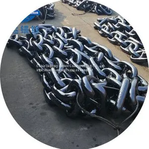 Black Painted Sud Link Marine Anchor Chains thumbnail-2
