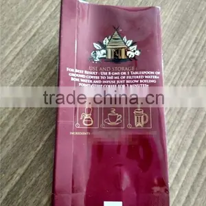 Side Gusset Laminated Plastic Printed Small Coffee Bags thumbnail-2