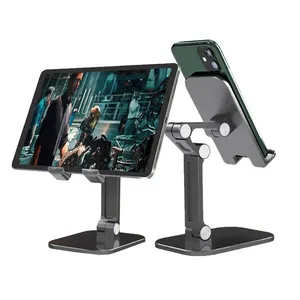 Desktop Mobile Phone Stand, Suitable for IPhone IPad Adjustable Tablet Computer Foldable Desktop Mobile Phone Desktop Stand thumbnail-4