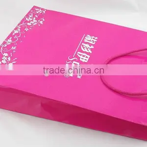 2015 New Design Cheap Custom Shopping Paper Bag With Handle, in Machine Price thumbnail-3