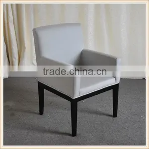 Wood Legs Dining Arm Chair/restarant Chair/cafes Chair thumbnail-1