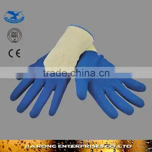 Hand Protection Heavy Duty Latex Gloves Crinkle Finish LG050 thumbnail-1