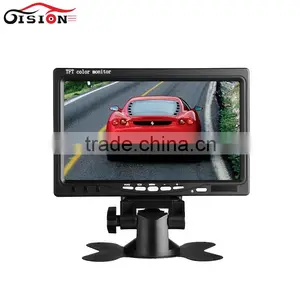 Wholesale Auto Electronics Car Rearview Parking TFT LCD Monitor 7 Inch Monitor With AV Input thumbnail-2