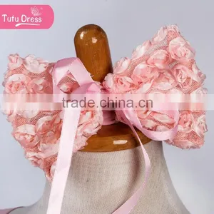 Angel Flying Style Over Shoulder Girls' Dress With Flower Series Prothorax thumbnail-6