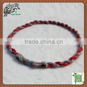 NCAA Ohio State Buckeyes University Sports Twisted Tornado Necklace thumbnail-1