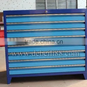 Blue Color Car Repairing Tool Box With Drawers thumbnail-1