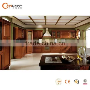 Country Style Design Lacquer Paint Kitchen Cabinets,kitchen Side Cabinet thumbnail-1