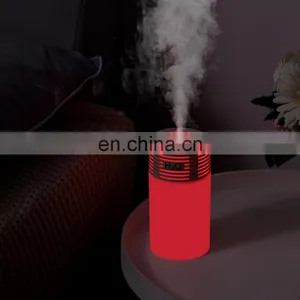 300ml Rechargeable Ultrasonic Cool Mist Fogger Humidity Control Mini Usb Air Humidifier With Led Light thumbnail-2