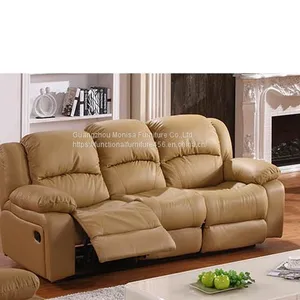 Office Sofa Combination Modern Minimalist Sofa Reclining Function Reception Business Business Leather Sofa thumbnail-1