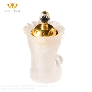 Crystal Incense Burner Censer Arabic Animal Art Craft Home Decoration Christmas Ramadan Gift Boxes thumbnail-1