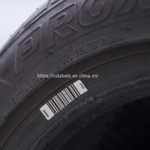 Customized Rubber Vulcanization Tyre Barcode Labels thumbnail-1