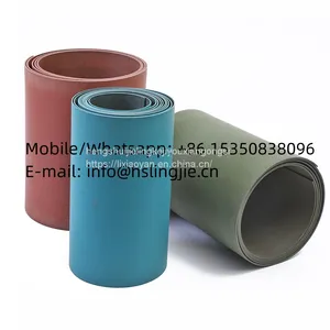 Turcite Thickness 0.8mm 1mm 1.2/1.5/1.6/2.0/2.5 Red Color PTFE Turcite b CNC Machine Tool Rails Soft Tape Paste Plastic Belt thumbnail-1
