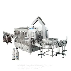 Automatic Glass Bottle Hot Coffee Milk Bottling Filling Sealing Capping Machine Automatic Filling Machine thumbnail-1