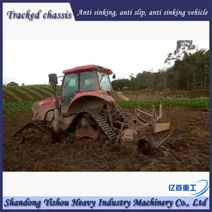 Tractor Modification With Half Chain Track, Mud Ground, no Sinking, Anti-skid thumbnail-3